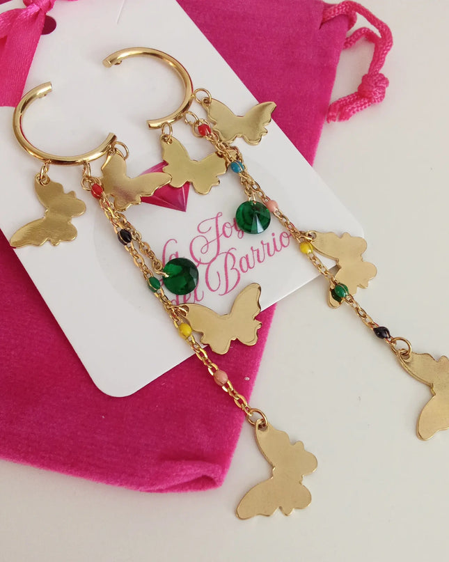 Pendientes MARIPOSAS Dorados
